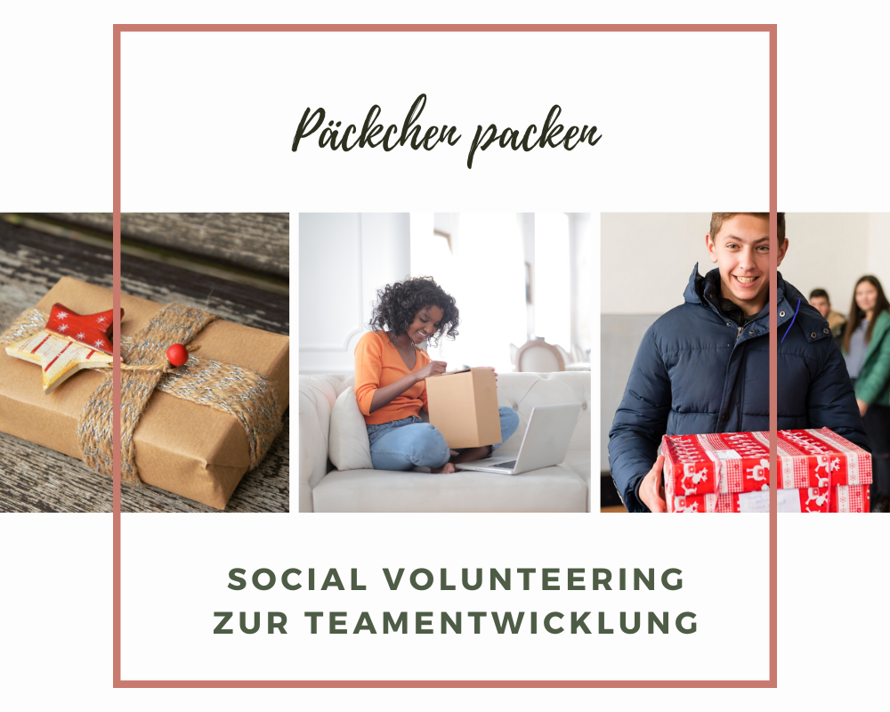 Sozialer Teamevent – Päckchenpacker Weihnachtsfeier